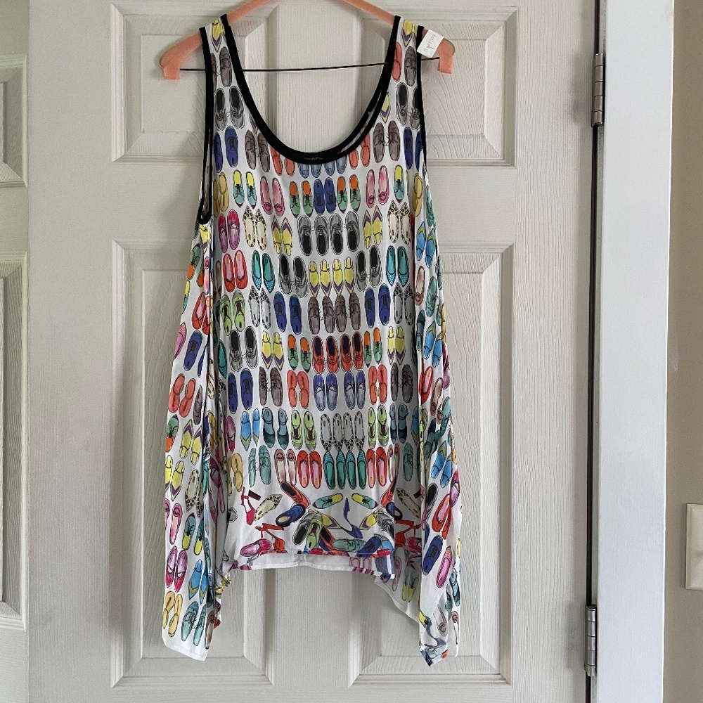 Karen Kane Sleeveless, casual loose fit lightweight  tank, size M